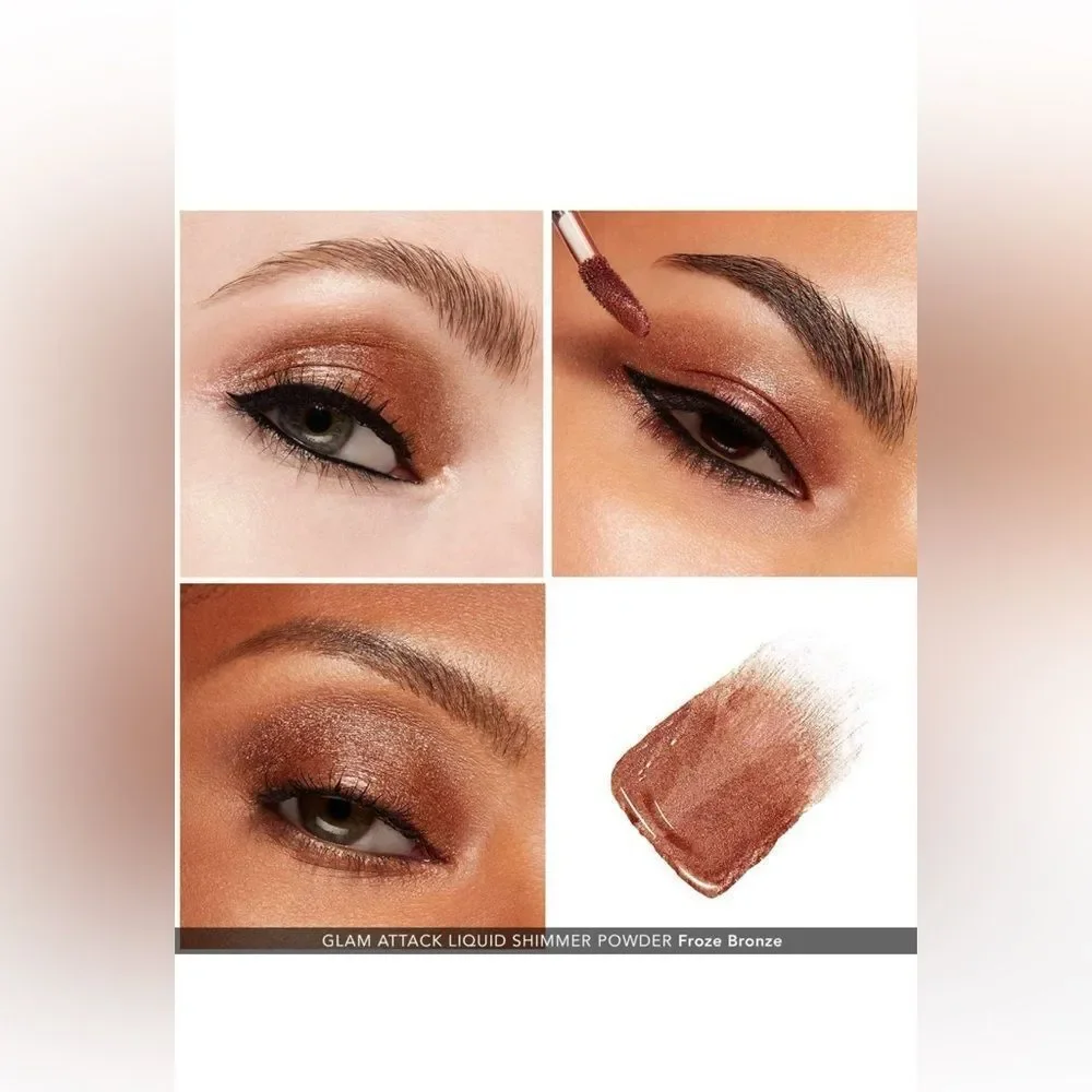 NEW HAUS liquid eyeshadow froze bronze